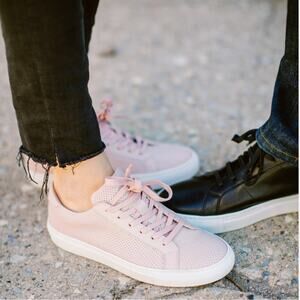 Greats Royale Pink Lace Up Sneakers